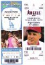 Los Angeles Dodgers and Los Angeles Angels of Anaheim Ticket Stubs