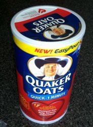 Quaker Oats Quick-1 Minute Oatmeal - New! EasyPour - Oatmeal Can Help Reduce Cholesterol