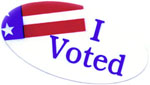 I VOTED - HAVE YOU?