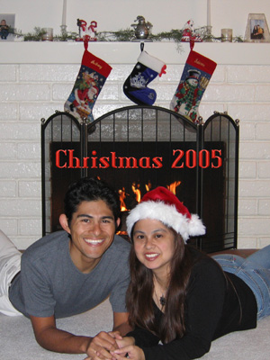 Julienne & Anthony D. Morrow - We Wish You a Merry Christmas and a Happy New Year! - Christmas 2005